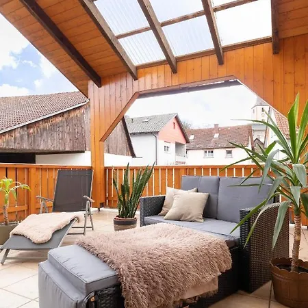 Rhoen & Relax Schwarze Berge - Garten Appartement *